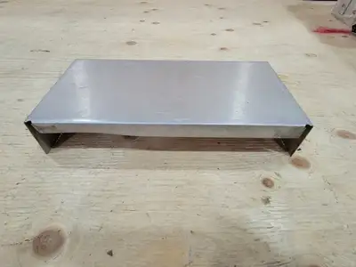 2 Hole - 2" Blind End Cable Tray