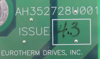 USED EUROTHERM AH352728U001 POWER BOARD