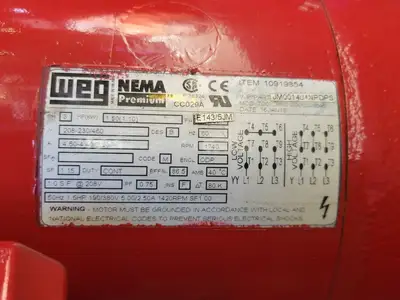USED BELL & GOSSETT 80-BF