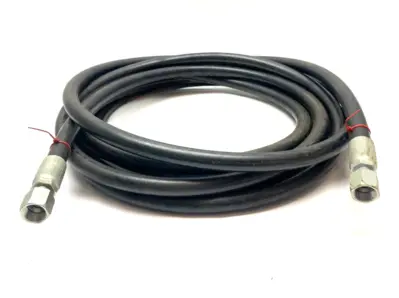 USED PARKER TOUGH COVER HYDRAULIC HOSE 3000PSI MAX 25 FOOT LENGTH