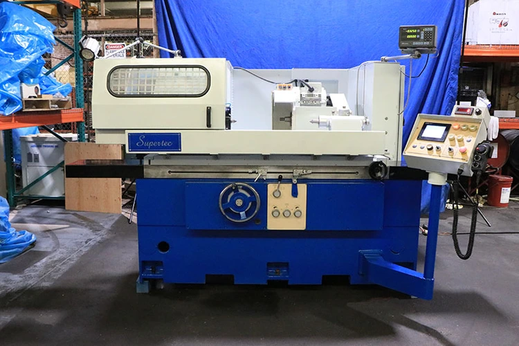 Used 2017 Supertec G38P-60NC, 2017, PLC AUTO CYCLE, HYD. TABLE Cylindrical Grinders Including Plain & Angle Head New Jersey US | Machinery Values #302802