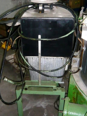 Ellerwerk 736 U-A perforate basket centrifuge, 316SS.