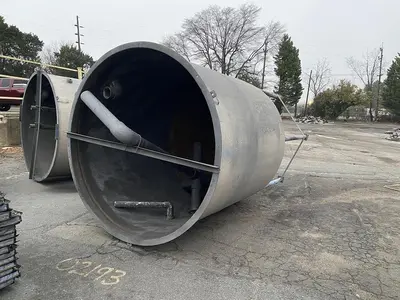 Used USED 3000 GALLON FIBERGLASS CONE BOTTOM TANKS _UNKNOWN_ Dish & Cone Bottom Tanks North Carolina US | DH Griffin Used Equipment #1383800