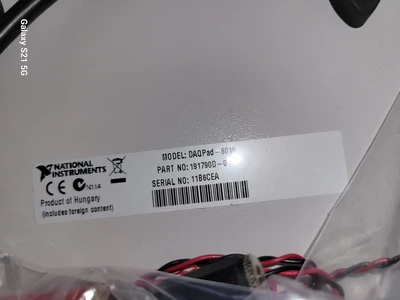 Used National Instruments NI DAQPad-6016 Computer Accessories Arizona US | ASSET CONVERSION SPECIALISTS, INC. #1453139