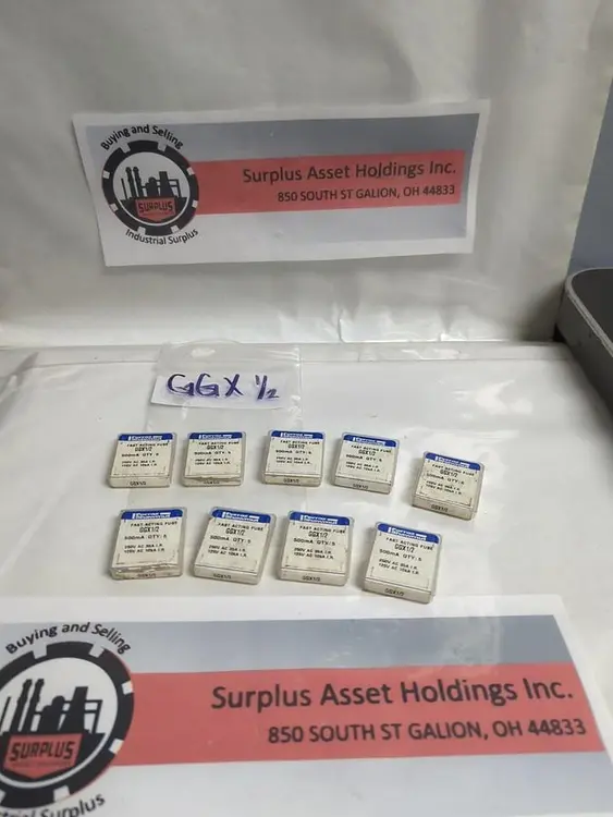 New | in-Stock FERRAZ SHAWMUT GGX-1/2 Miscellaneous Equipment (Electrical & Power) Ohio US | Surplus Asset Holdings #1235704