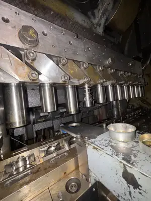 US Baird 4L37 Transfer Press 14 Op Die Set 3 Row Stagger Feed