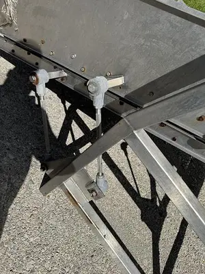 USED MAGNUSON ENGINEERING SHUFFLO FEEDER AND SLICER 54" WIDE