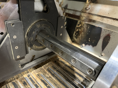 Kentwood R340SM3 Moving Blade Gang Rip Saw w/ Advantage Rip I Infeed