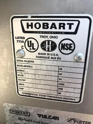 USED HOBART MG1532