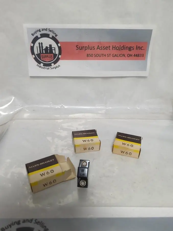 New | in-Stock ALLEN-BRADLEY W60 Miscellaneous Equipment (Electrical & Power) Ohio US | Surplus Asset Holdings #1399658