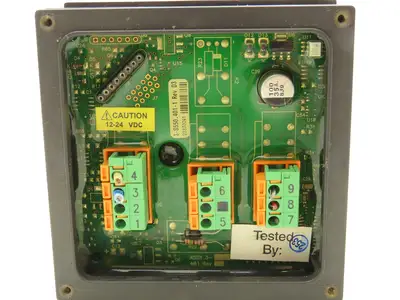 Signet 385501P +GF+ Flow Transmitter 12-24VDC 3-8550.401-1 Rev D3