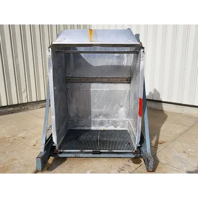 Used Tubar Hydraulic Box Dumper - 2000LB Capacity