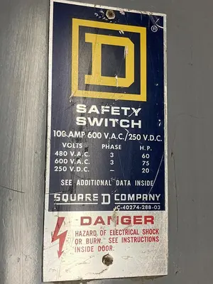 Used SQUARE D HU363 Miscellaneous Equipment (Electrical & Power) Ohio US | Surplus Asset Holdings #1243097