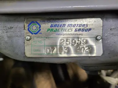 100 hp, 575 volts, Electric Motor