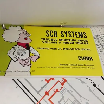 USED CLARK EQUIPMENT MANUAL SRC