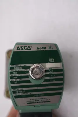 NEW OPEN BOX ASCO RED HAT SOLENOID VALVE SD8210G87 STK L88C