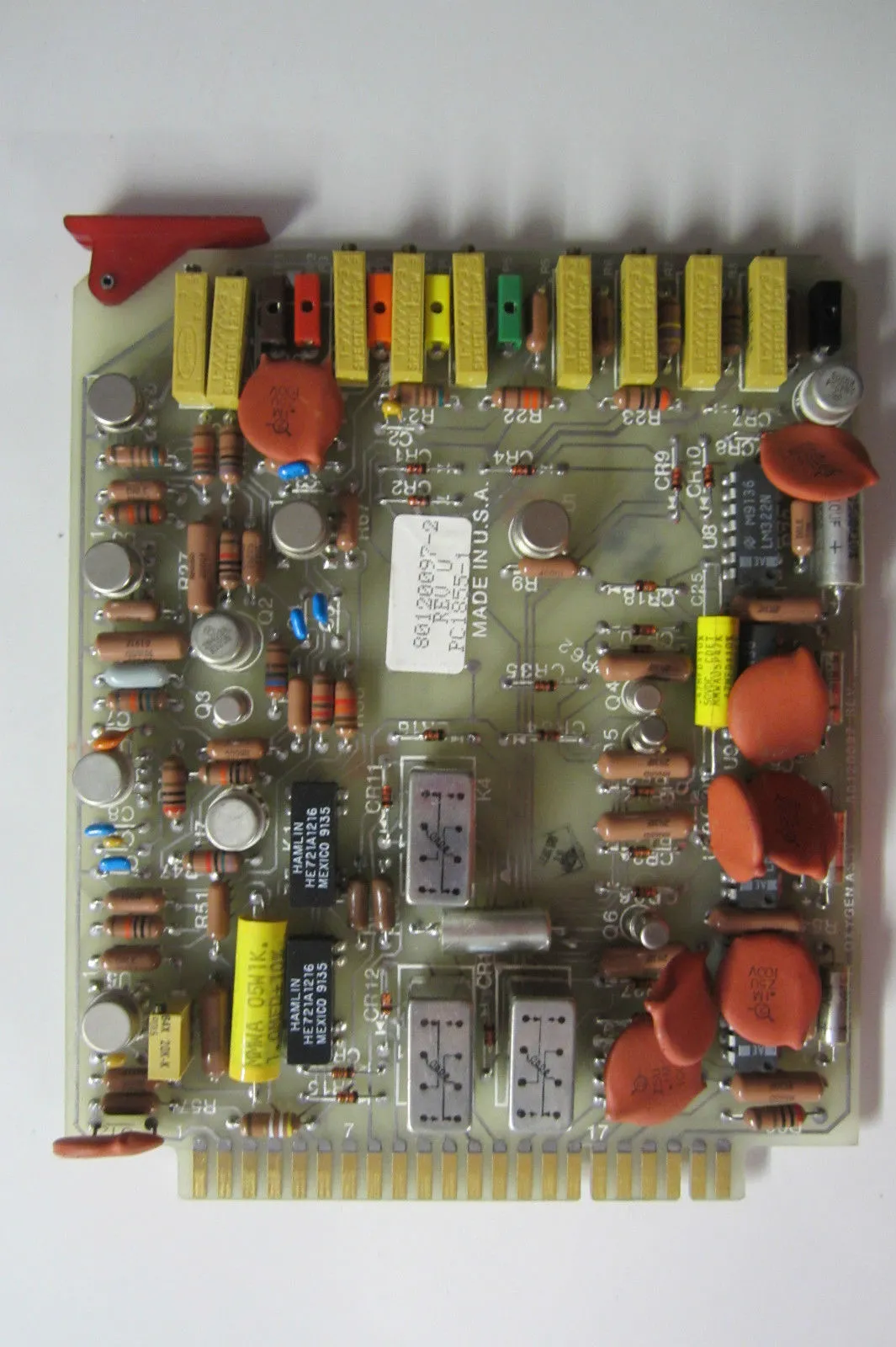 USED LEAR SIEGLER 80120097-2 PC BOARD 801200972