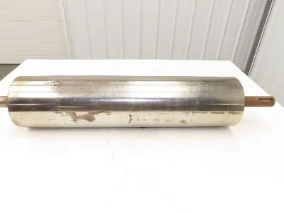 6"x 27"W Crowned Conveyor Take-up/Tail Pulley 1-7/16" Shaft
