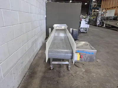 WeighPack 6' Flat Belt Conveyor