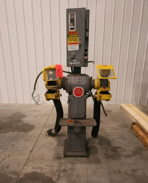 Used HISLEY WOLF _UNKNOWN_ Pedestal Type Grinders (Double End) Michigan US | Vander Ziel Machinery Sales #483241