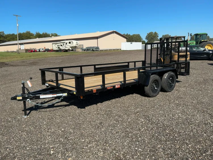 Used 2027 INTERSTATE 16' TANDEM AXLE Cargo Trailers Michigan US | Miedema Asset Management Group #1483952