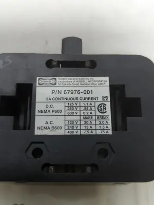 New | in-Stock HUBBELL 67976-001 Miscellaneous Equipment (Electrical & Power) | Surplus Asset Holdings #1192682