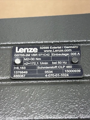 NEW Lenze GST05-2M VBR 071C42