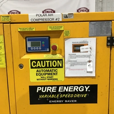 Eaton Polar Air PRV0400003D Rotary Screw Air Compressor