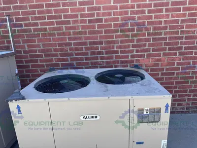 USED ALLIED 21B41 ELA120S4D-1Y 10 TON AIR CONDITIONER W/ ELS120S4T1Y CONDENSING UNIT