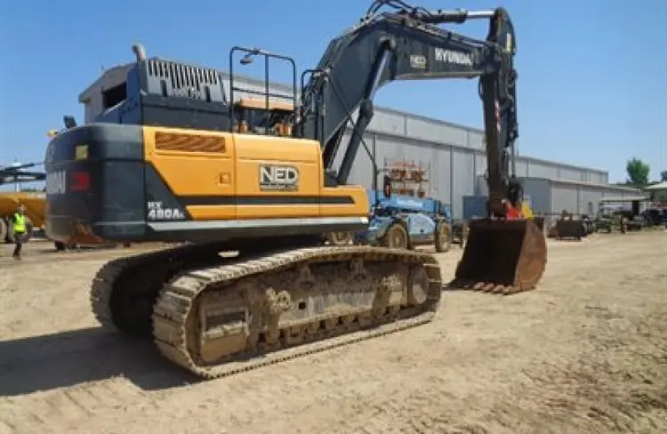 Used 2022 HYUNDAI HX480AL Excavators Texas US | Mitsubishi HC Capital America #292940