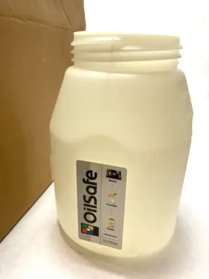 USED OIL SAFE OILSAFE 101005 5 LITER DRUM CASE OF 6