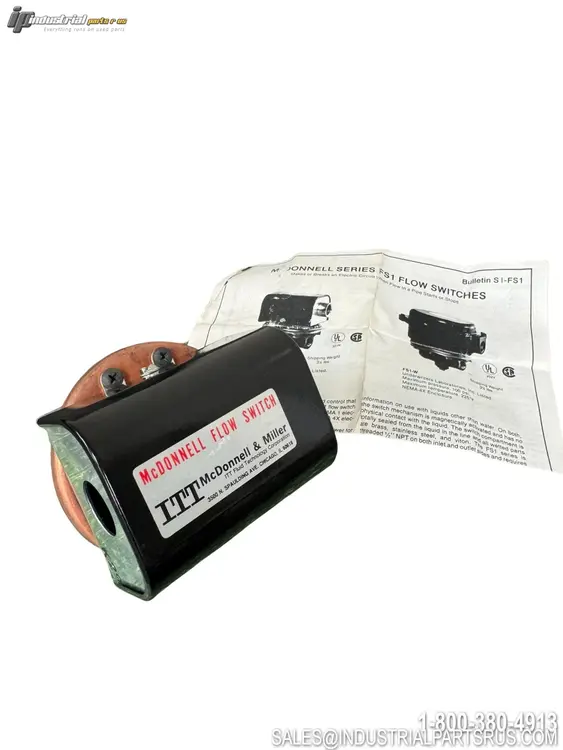 New | in-Stock MCDONNELL FS1 FLOW SWITCH Relays & Switches Kentucky US | Industrial Parts R Us Inc. #1543122