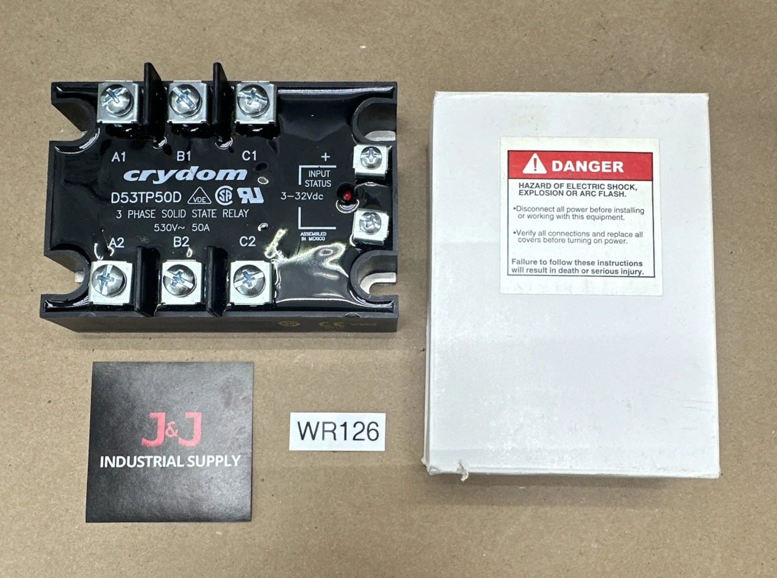 NEW Crydom D53TP50D