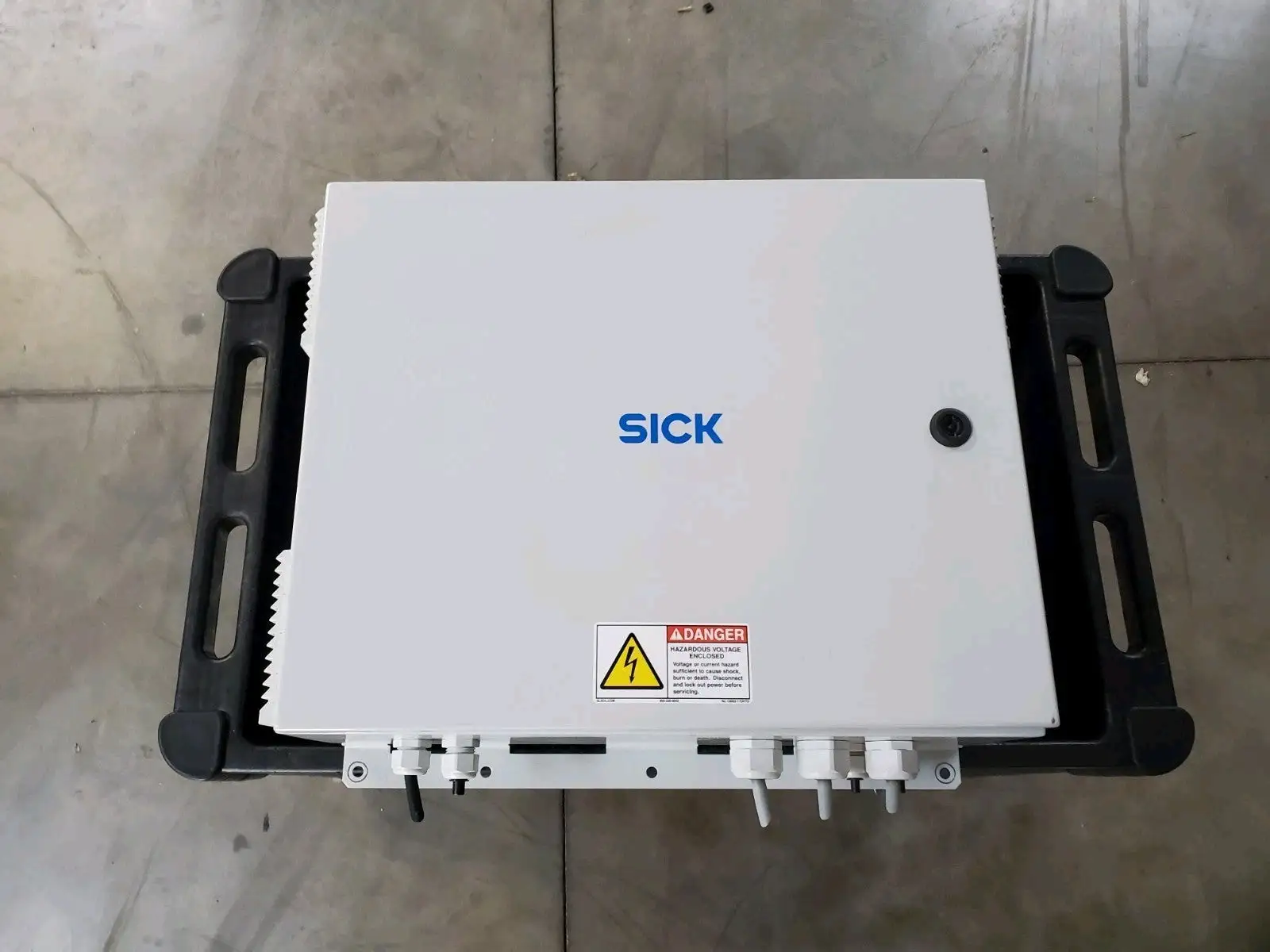 USED SICK MSC800-3620T00 Barcode Scanner Control and Power Supply Cabinet