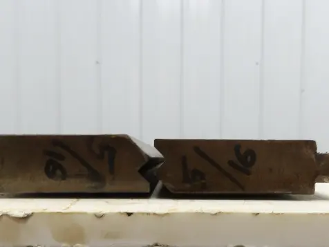 Press Brake Punch Die Set 71-3/8" Long 90° V 1/2" Tang 31/32" W 2-11/16" H