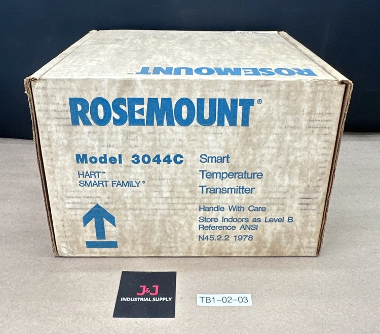 New | in-Stock Rosemount 3044CA1B4 Test Equipment - Other Indiana US | J&J Industrial Supply #1259667