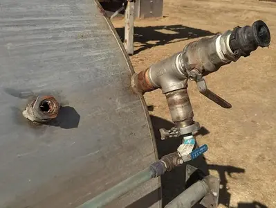 Tank, 2,100 Gallon, Stainless Steel, 6' X 10' #S745306