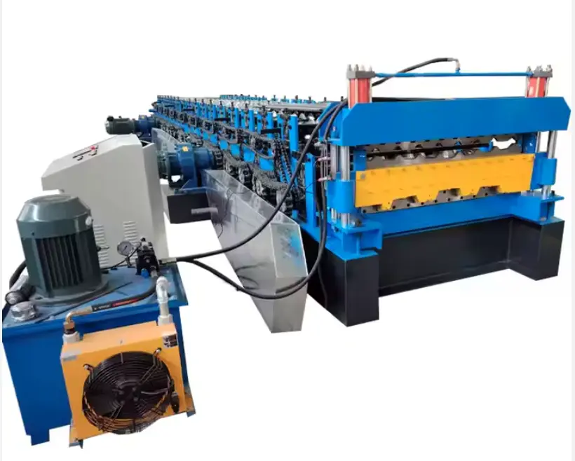 Composite Floor Deck Roll Forming Machine – UAE