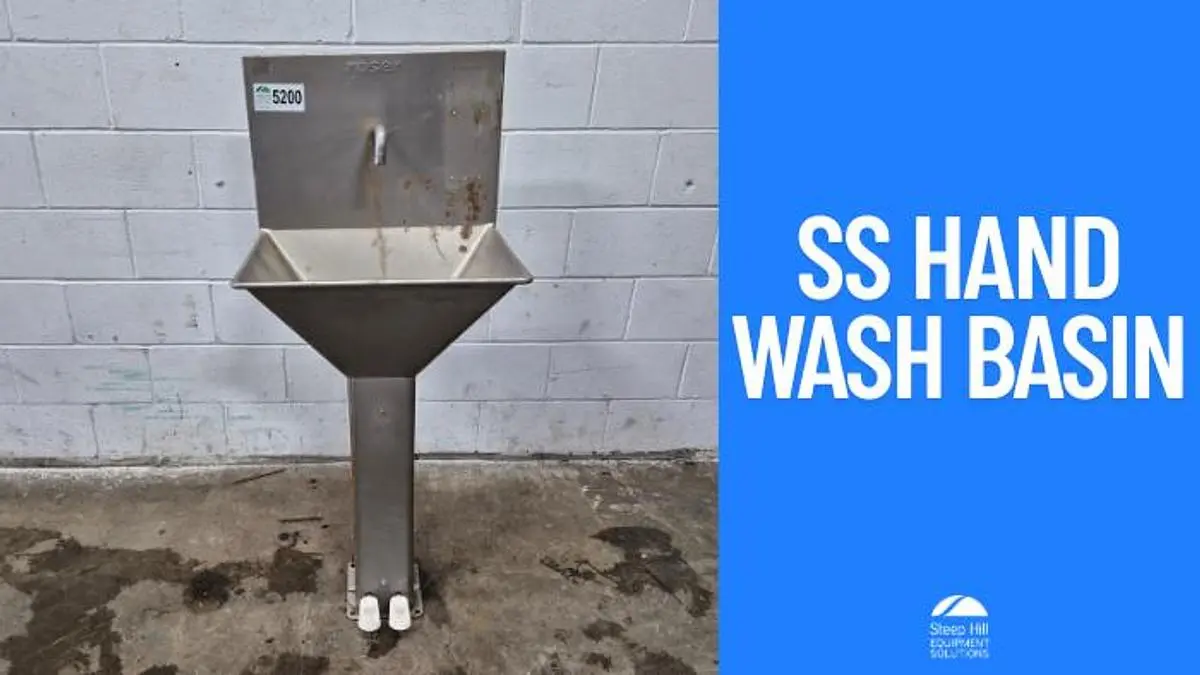 Roser SS Industrial Hand Wash Basin