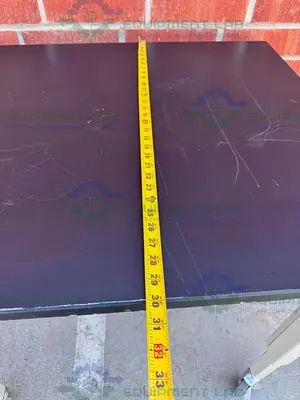 USED PHENOLIC / COMPOSITE RESIN ADJUSTABLE  SCIENCE TABLE WITH WHEELS-30" W X 36" L