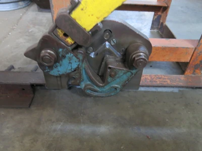 Roper Whitney Pexto No. 455 Combination Angle Iron Shear, Notcher, Bender