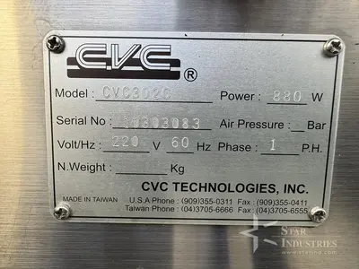 Used CVC CVC302C Labelers | Star Industries #1253377