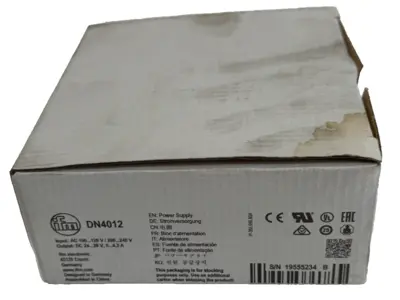 NEW IFM DN4012 POWER SUPPLY 100-120/200/240