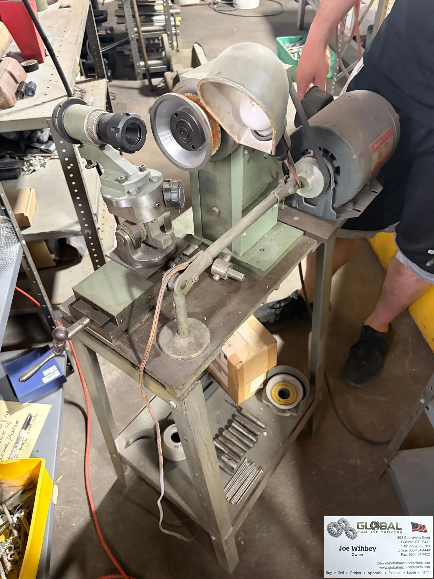 Hardinge Endmill Grinder Tool Cutter Grinder- ER32 Collet 110v w/ Collets