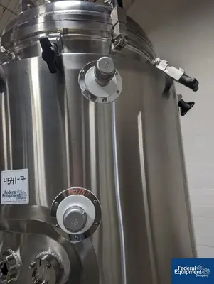 USED A&M Process 500 Liter A&B Process Receiver Tank, 316 S/S, 44/150#