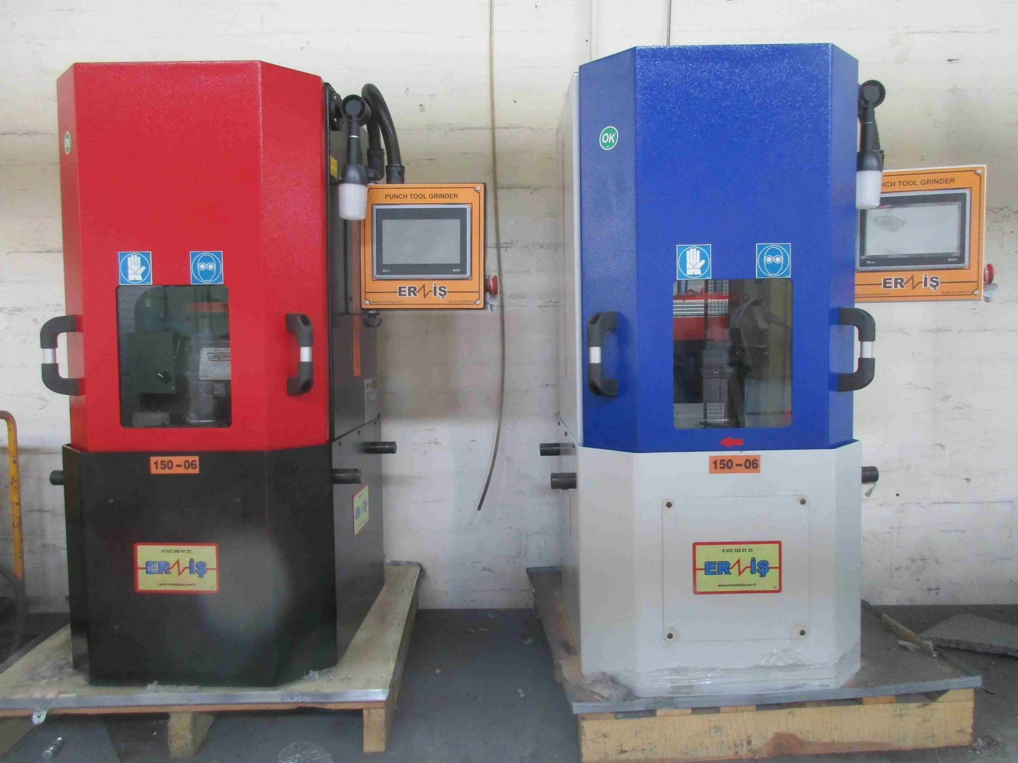 New punch tool grinder