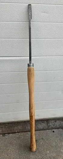 Metal Spinning Trimming Tool ~ 38" Length - Tip 5/8" x 5/16" ~ (5784)