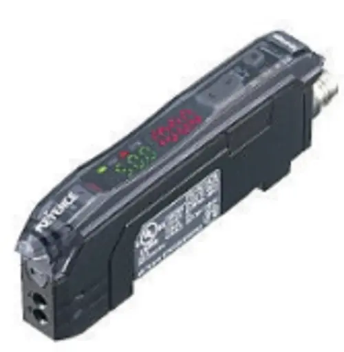 Keyence FS-N11CP Fiber Optic Sensor, Amplifier, M8 Connector, Main Unit, PNP [New]