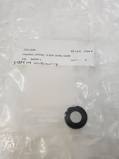 D10-1596 PACKING, INTENS, 0.564 IN. BORE