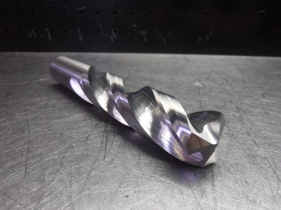 Fullerton Tool 7/8" Solid Carbide Drill 3 Flute 15487 (LOC2107A)